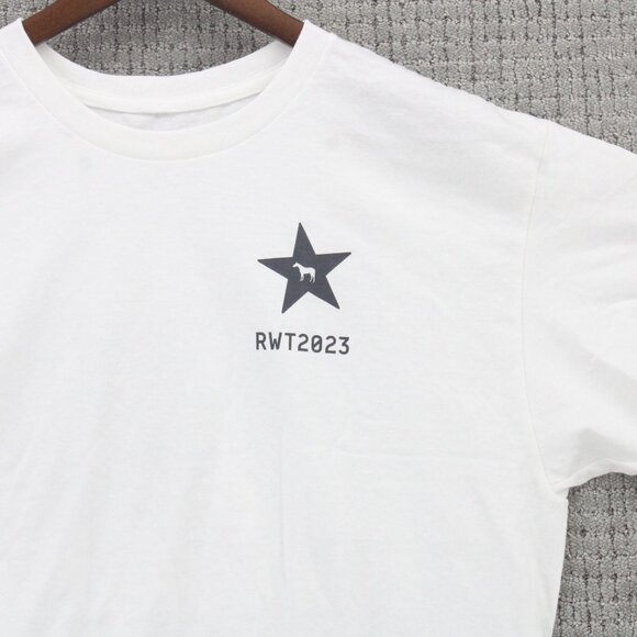 Beyoncé Shirt Men Large White Short Sleeve Official Renaissance World Tour Merch - Picture 3 of 9